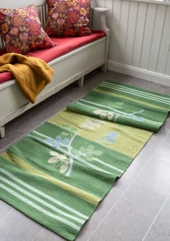 Gudrun Sjödén Läufer „Leaves“ aus Bio-Baumwolle
