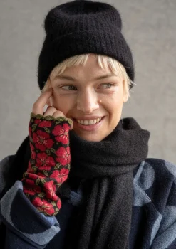 Gudrun Sjödén Mütze aus Alpakagemisch