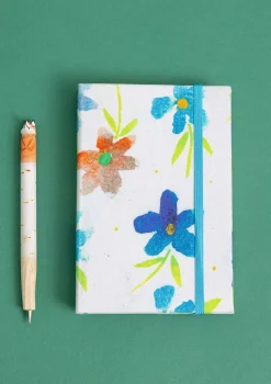 Gudrun Sjödén Notizbuch „Brush“ aus Papier mit stoffbezogenem Einband