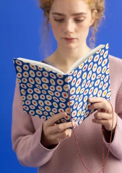 Gudrun Sjödén Notizbuch „Runa“ aus Papier mit stoffbezogenem Einband