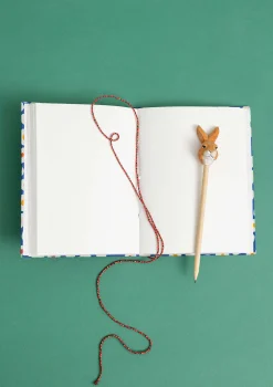 Gudrun Sjödén Notizbuch „Runa“ aus Papier mit stoffbezogenem Einband