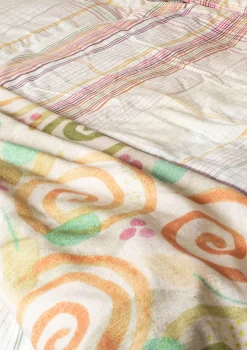 Gudrun Sjödén Plaid „Cumulus“ aus Bio-Baumwolle
