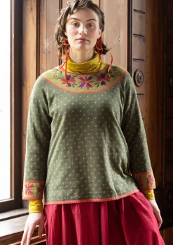 Gudrun Sjödén Pullover „Maria“ aus Bio-/Recycling-Baumwolle