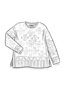 Gudrun Sjödén Pullover „Vega“ aus Lammwolle