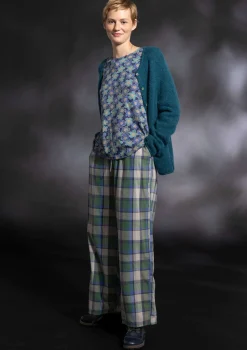 Gudrun Sjödén Pyjamahose „Skagen“ aus Bio-Baumwollgewebe