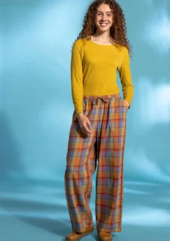 Gudrun Sjödén Pyjamahose „Skagen“ aus Bio-Baumwollgewebe