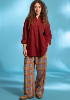 Gudrun Sjödén Pyjamahose „Skagen“ aus Bio-Baumwollgewebe