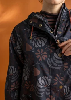 Gudrun Sjödén Regenjacke „Hedda“ aus Bio-Baumwollgewebe