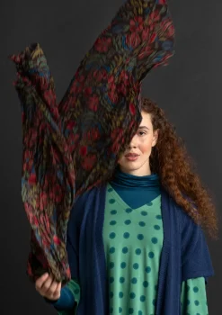 Gudrun Sjödén Schal „Hedda“ aus Bio-Baumwolle
