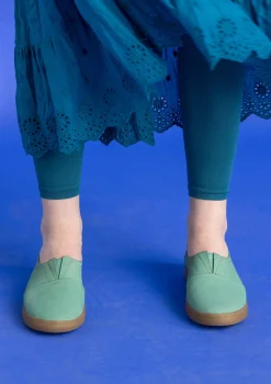 Gudrun Sjödén Schuhe aus Nubukleder