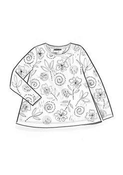 Gudrun Sjödén Shirt „Bhumika“ aus Bio-Baumwolle/Modal