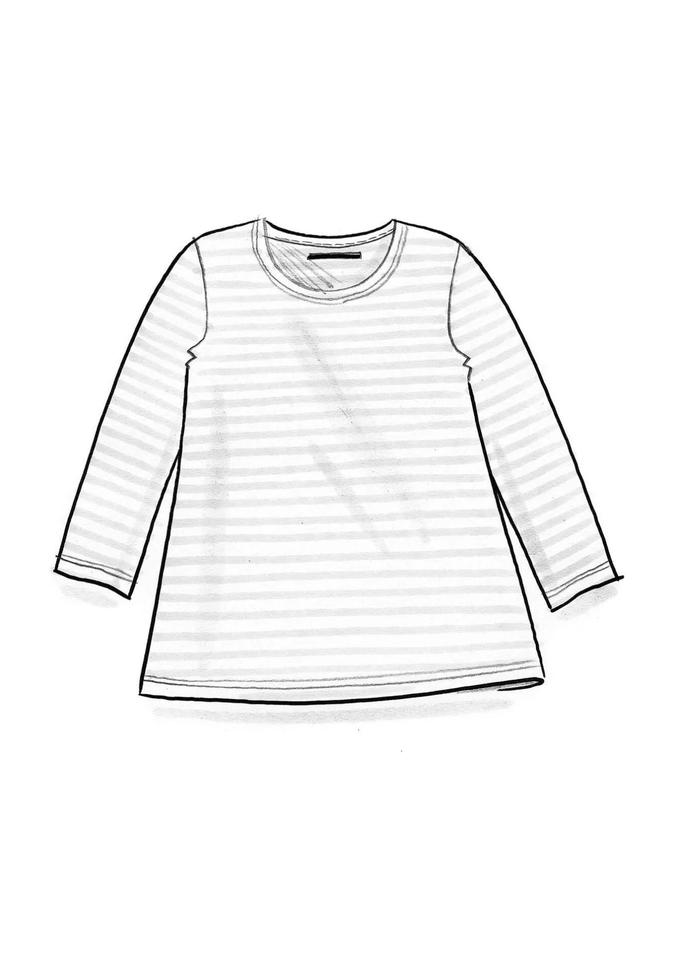 Gudrun Sjödén Shirt „Mika“ aus Bio-Baumwolle/Modal