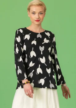 Gudrun Sjödén Shirt „Mika“ aus Bio-Baumwolle/Modal