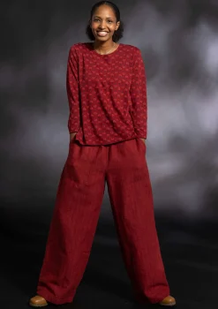 Gudrun Sjödén Shirt „Sigrid“ aus Bio-Baumwolle/Lyocell