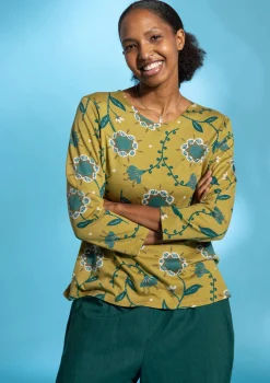 Gudrun Sjödén Shirt „Strandglim“ aus Bio-Baumwolle/Modal
