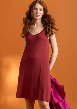Gudrun Sjödén Slipkleid aus Lyocell/Elasthan