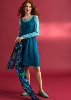 Gudrun Sjödén Slipkleid aus Lyocell/Elasthan