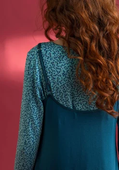 Gudrun Sjödén Slipkleid aus Lyocell/Elasthan