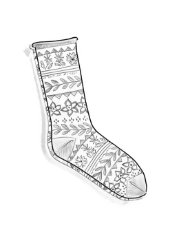 Gudrun Sjödén Socken „Twinkle“ aus Wollfrottee
