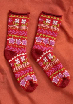 Gudrun Sjödén Socken „Twinkle“ aus Wollfrottee