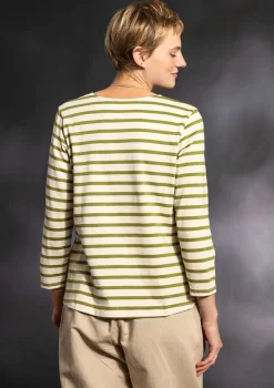 Gudrun Sjödén Streifenshirt aus Bio-Baumwolle/Modal