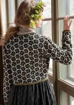 Gudrun Sjödén Strickjacke „Anemone“ aus Bio-Wolle