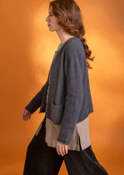 Gudrun Sjödén Strickjacke aus Alpakagemisch