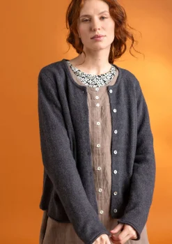 Gudrun Sjödén Strickjacke aus Alpakagemisch