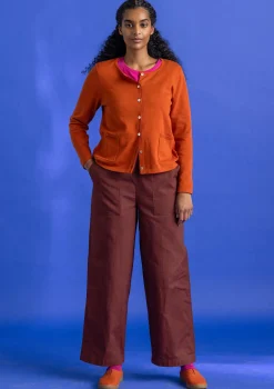Gudrun Sjödén Strickjacke aus Bio-/Recycling-Baumwolle