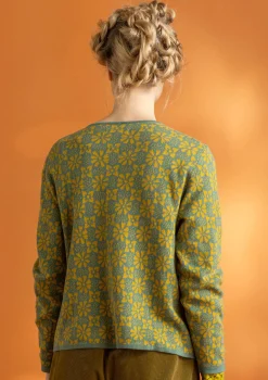 Gudrun Sjödén Strickjacke „Freja“ aus Bio-/Recycling-Baumwolle