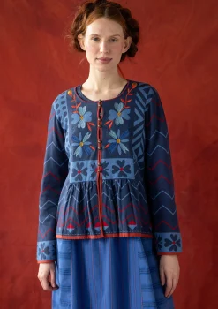 Gudrun Sjödén Strickjacke „Maria“ aus Bio-/Recycling-Baumwolle