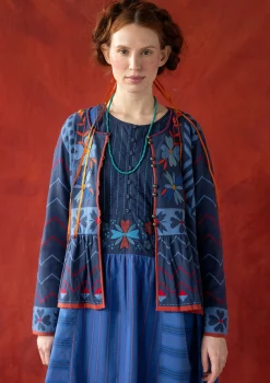 Gudrun Sjödén Strickjacke „Maria“ aus Bio-/Recycling-Baumwolle