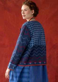 Gudrun Sjödén Strickjacke „Maria“ aus Bio-/Recycling-Baumwolle