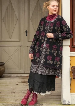 Gudrun Sjödén Strickjacke „Mårbacka“ aus Bio-/Recycling-Baumwolle