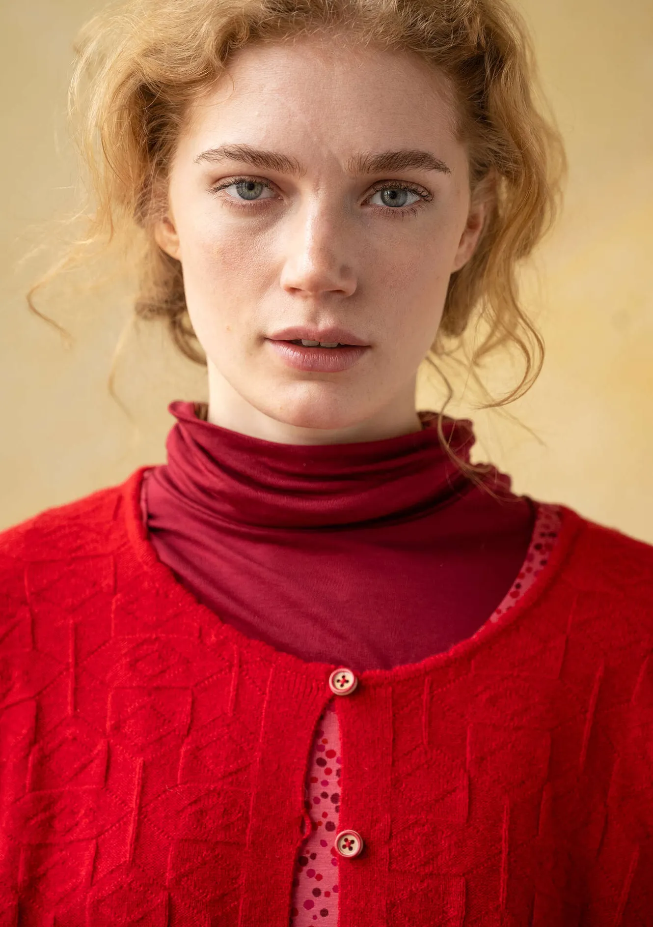Gudrun Sjödén Strickjacke „Nova“ aus Lammwolle