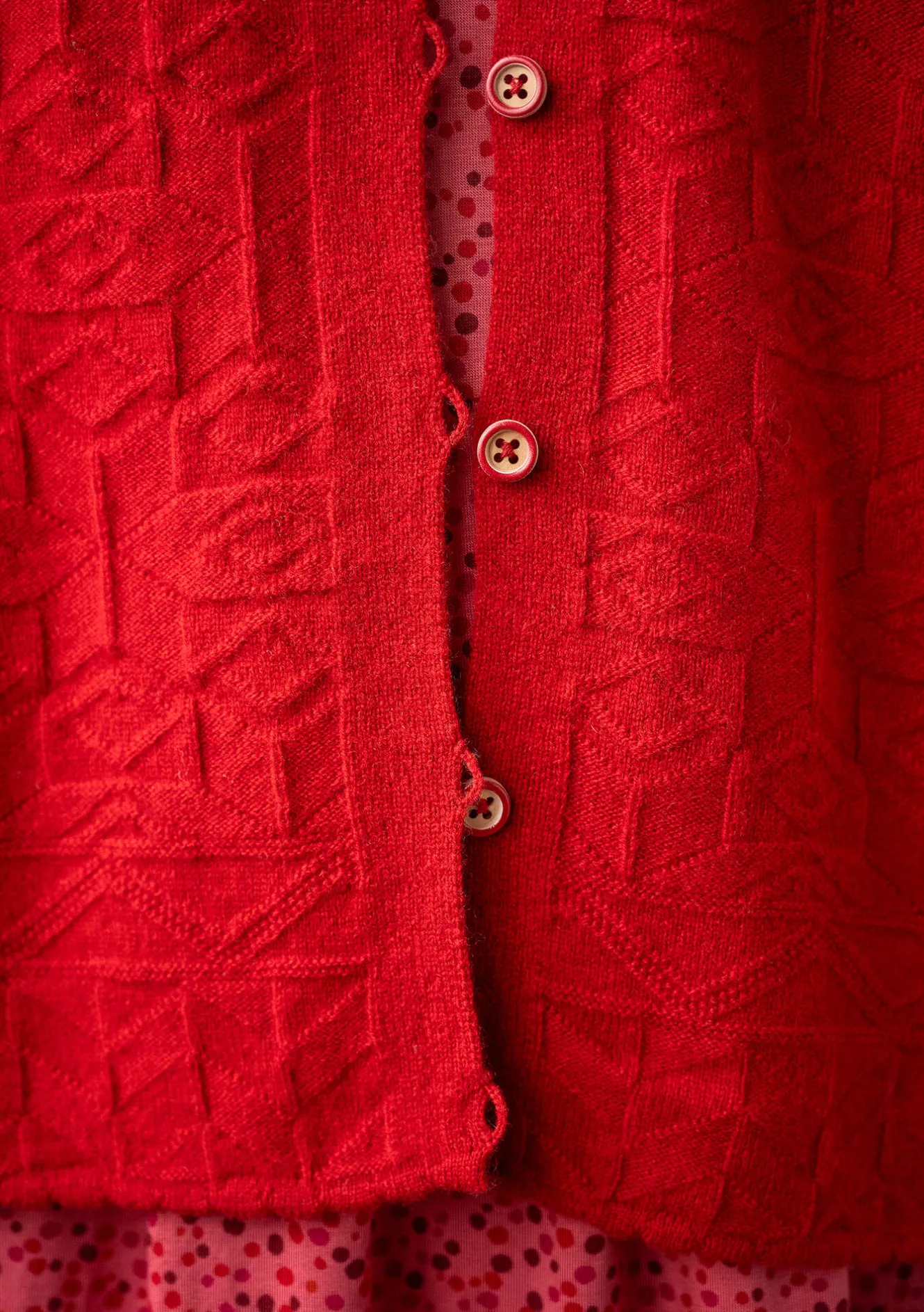 Gudrun Sjödén Strickjacke „Nova“ aus Lammwolle