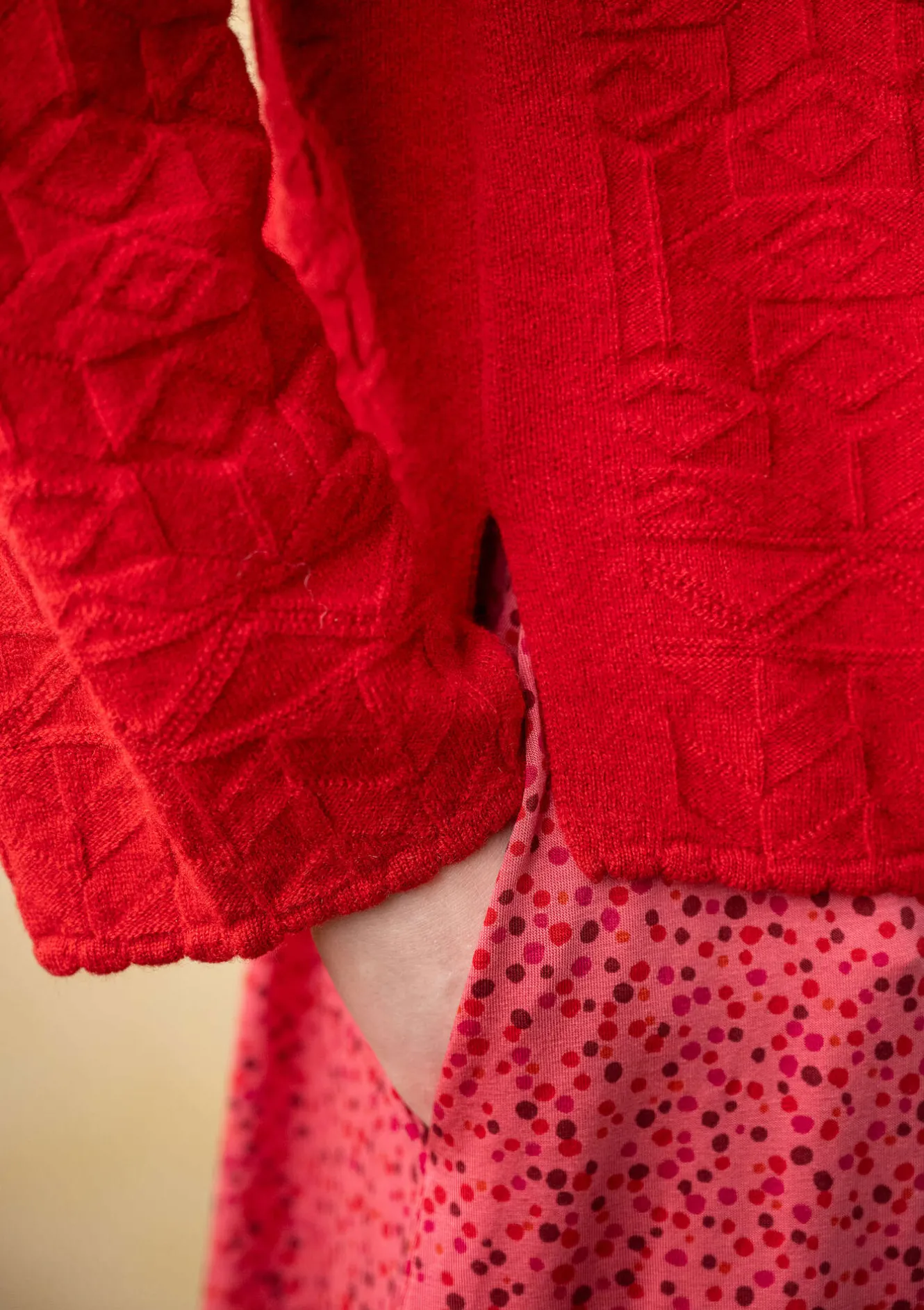 Gudrun Sjödén Strickjacke „Nova“ aus Lammwolle