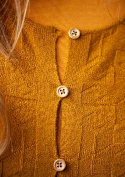 Gudrun Sjödén Strickjacke „Nova“ aus Lammwolle