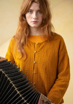 Gudrun Sjödén Strickjacke „Nova“ aus Lammwolle