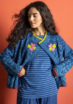 Gudrun Sjödén Strickjacke „Viktoria“ aus Baumwolle/Lammwolle