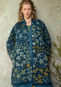 Gudrun Sjödén Strickmantel „Saga“ aus Recycling-Wolle