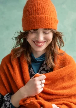 Gudrun Sjödén Strickschal aus Alpakagemisch