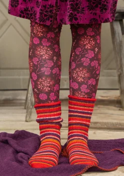 Gudrun Sjödén Stricksocken aus Lammwolle/Recycling-Wolle