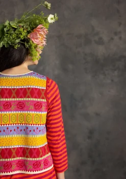Gudrun Sjödén Strickweste „Klara“ aus Bio-/Recycling-Baumwolle
