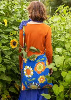 Gudrun Sjödén Tasche „Sunflower“ aus Öko-Baumwolle/Leinen