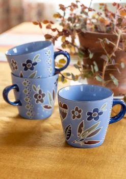 Gudrun Sjödén Tasse „Flower pots“ aus Keramik