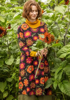 Gudrun Sjödén Trikotkleid „Sunflower“ aus Lyocell/Elasthan