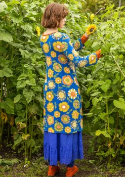 Gudrun Sjödén Trikotkleid „Sunflower“ aus Lyocell/Elasthan