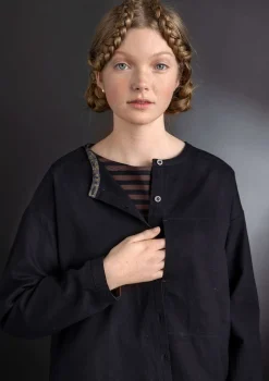 Gudrun Sjödén Twillbluse aus Bio-Baumwolle