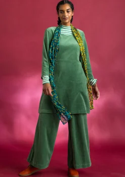 Gudrun Sjödén Velourshose aus Bio-Baumwolle/Recycling-Polyester